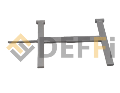 1016-A28-SUPPORT DE RAMPE RAL7040 ( GRIS CLAIR)