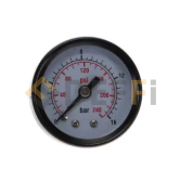 1127110024-P. guage d40xr1/8 16bar red