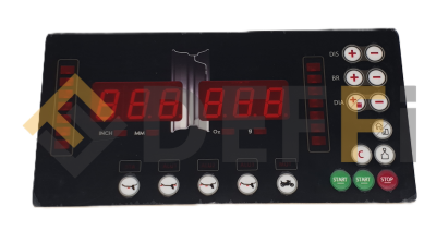 B-12-4120200- Écran équipé comprenant :
B-12-4120202 - Carte afficheur seul avec LED
B-12-4120201 - Panneau affichage avec boutons