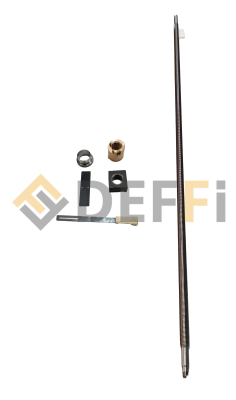 4498185-Vis motrice équipée
Comprend :
1 vis nue 4490089
1 écrou porteur 4490430
1 écrou de sécurité 4490070
1 porte feutre 4498005
1 rotule 4490029
1 butée d'écrou 4490367
Pour pont élévateur 2 colonnes FOG 449, valable seulement pour les numéro