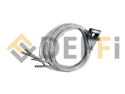 1107E31-JEU DE 2 CABLES EN ACIER - IEQ1107