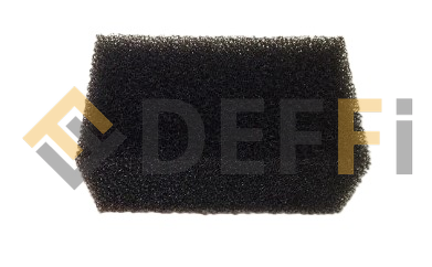 A01416DEF-Filtre à air (mousse 130x85 ép50)  