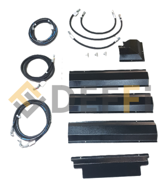 B30YH-1000-ENSEMBLE FLEXIBLE + PLAQUE RAL7016