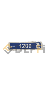 118153-sticker max. 1200 kg