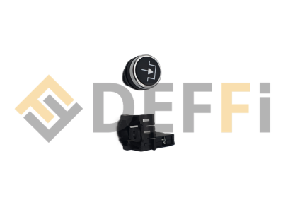 A22-RD-50/K10-Simple bouton poussoir crémaillère 2cln