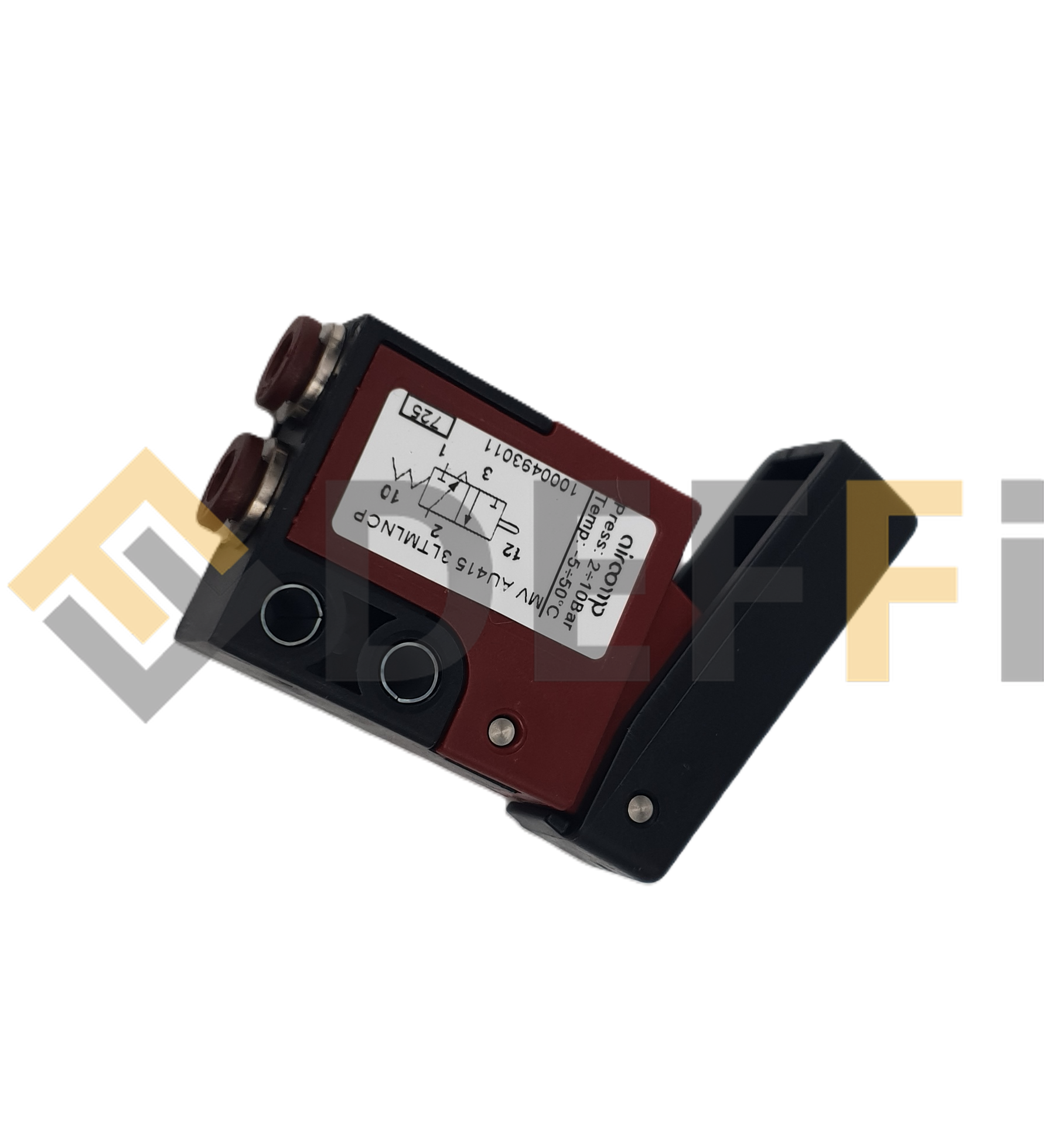 3-02125-VALVE PN 3/2 NC T 4 MAN - LEVA MONOSTAB NERO