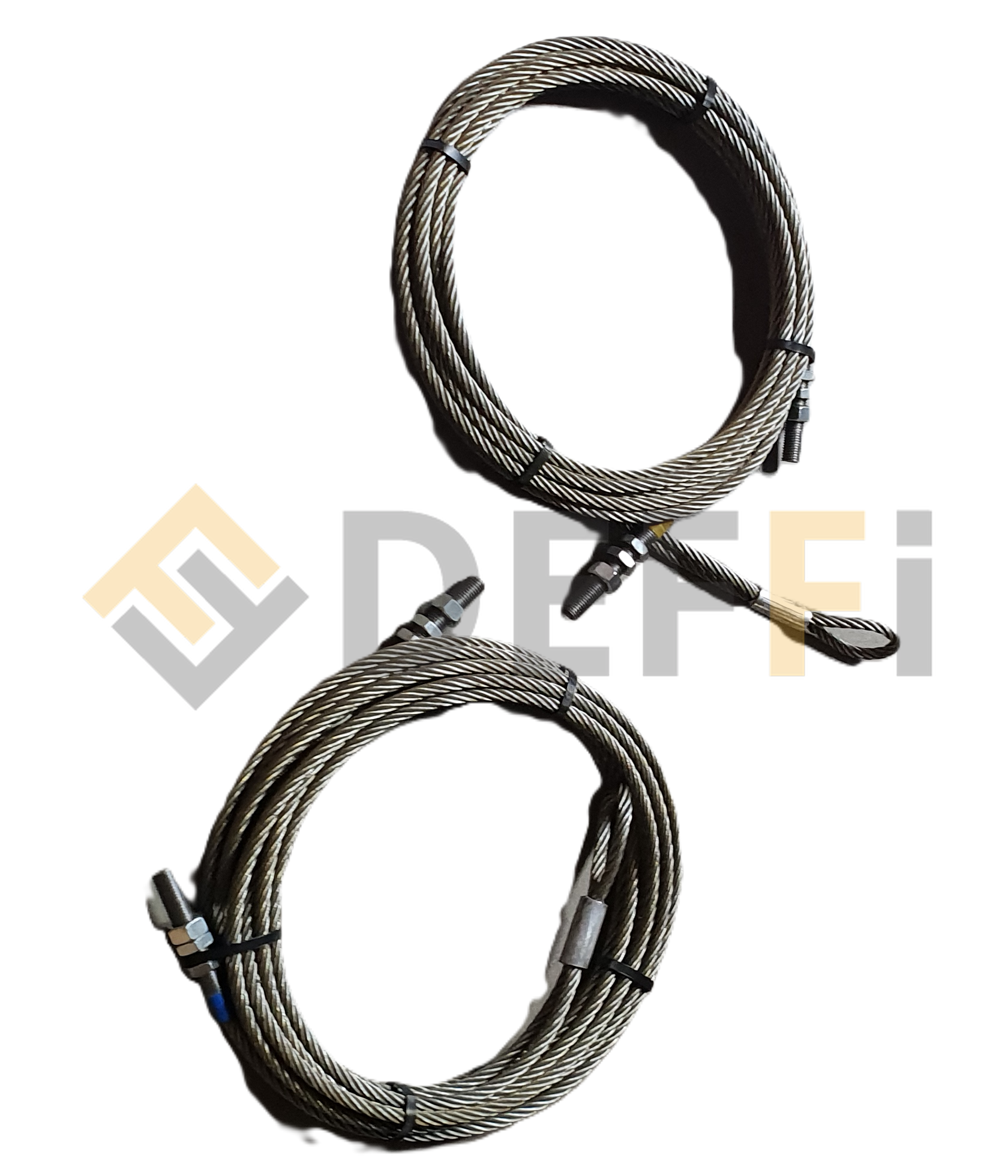 4940708-Jeu de 2 câbles acier diam 12mm 5t