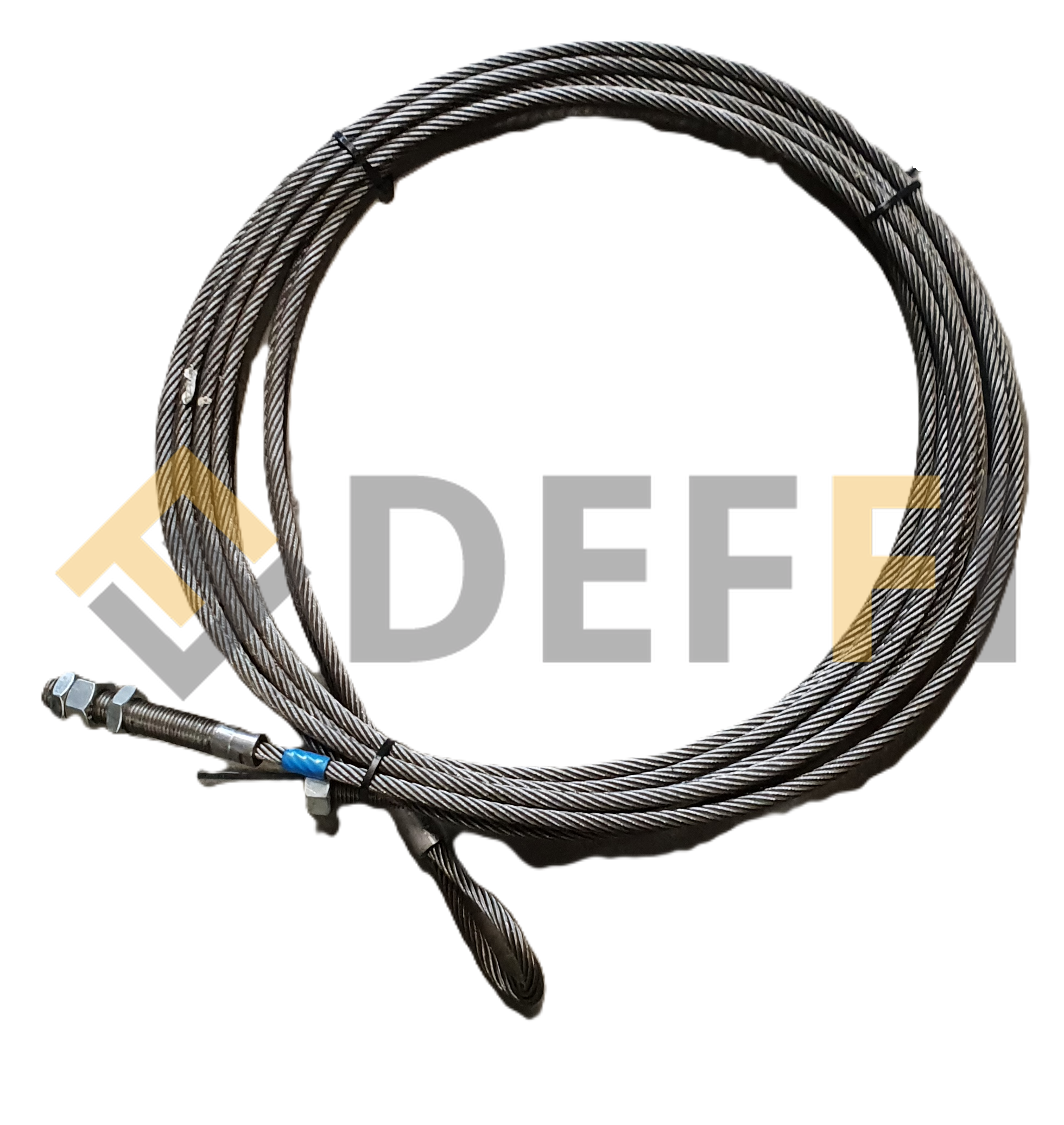 4960020-Jeu de 2 câbles acier diam 10mm