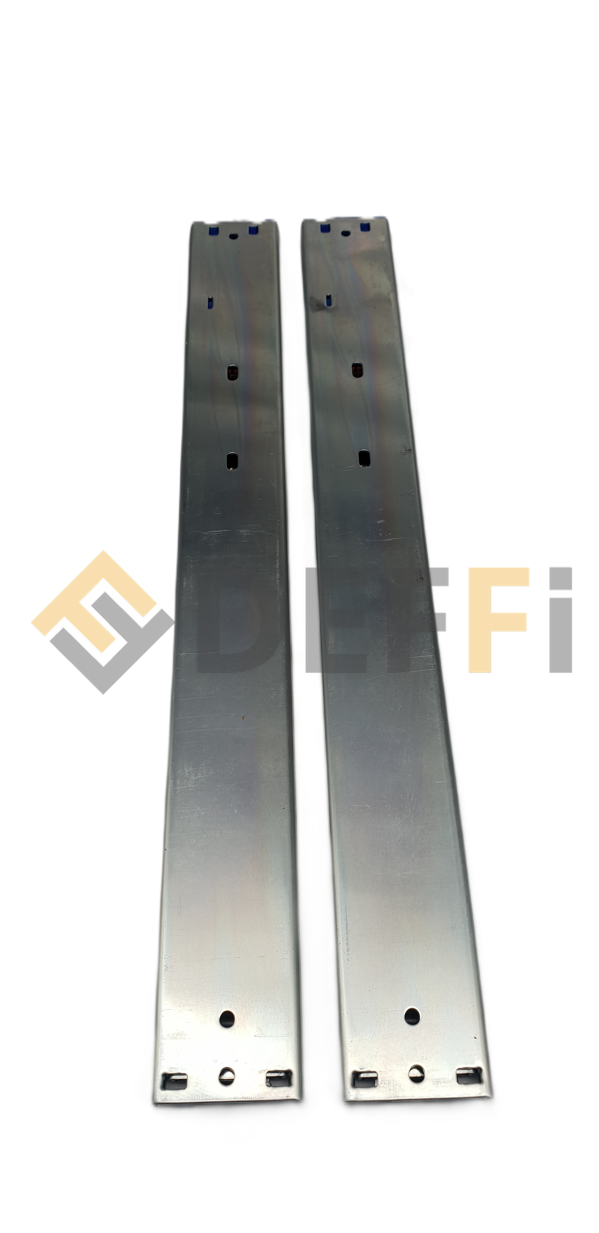 IEQ56RAIL-Kit de 2 glissières à billes à fermeture souple de 5mm (400mm large)