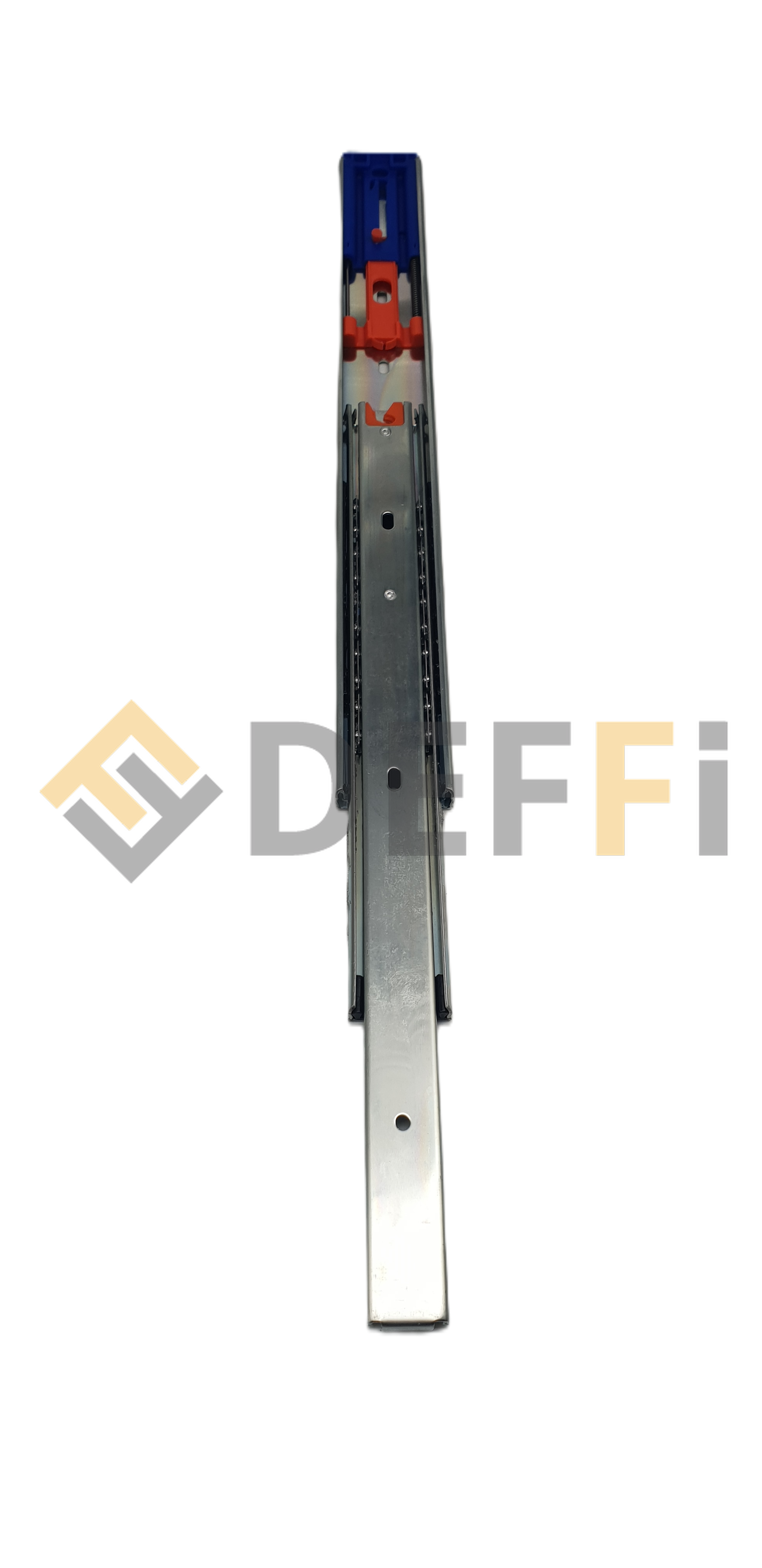 IEQ56RAIL-Kit de 2 glissières à billes à fermeture souple de 5mm (400mm large)