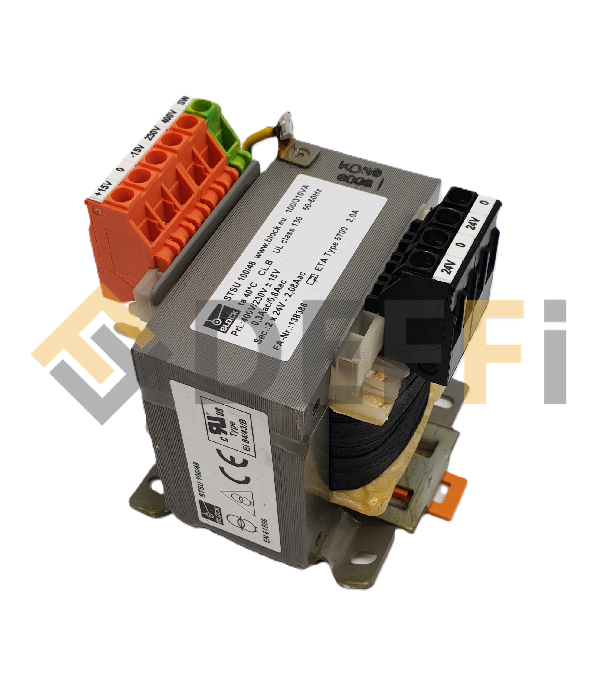 9332298-Transformateur 220/380 48 V 100 VA