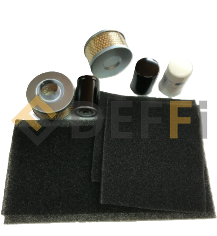 V2086DEF-Kit filtre air / huile / séparateur   