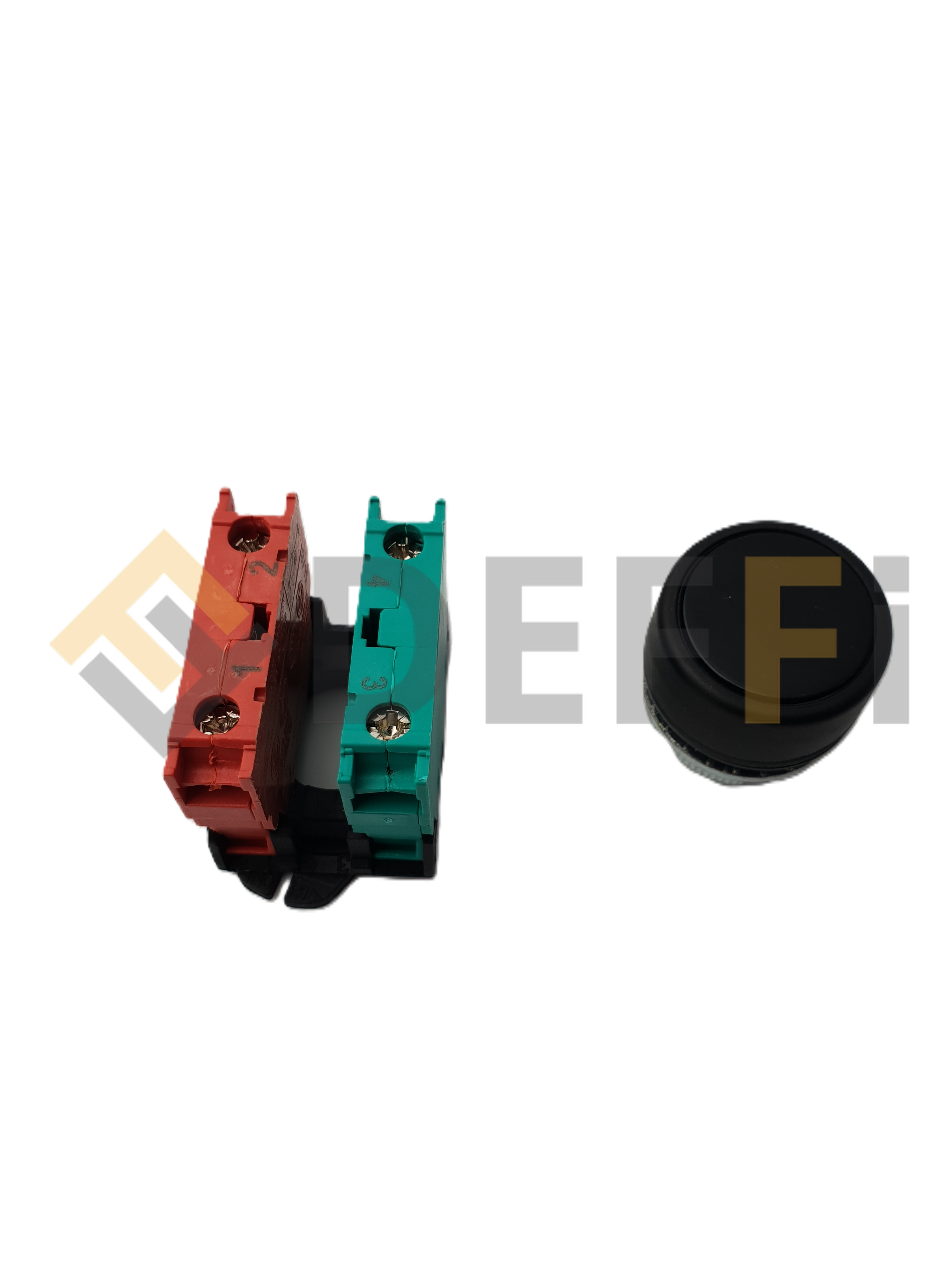 D2800-Poussoir noir + 1 contact n.o. + 1contact n.c.
Remplace W.B3066