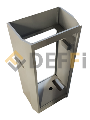 B30YH-708-Pupitre gris clair - RAL7040