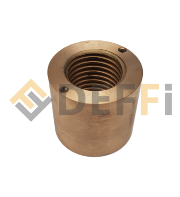 4480091-Ecrou de sécurité bronze M45x5 pas à droite
hauteur 65mm
Dext 70mm