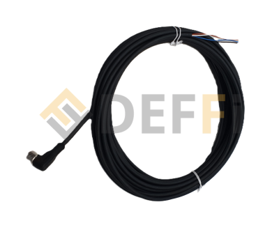 RKWT422510M-Câble avec connectique M12 à 90° - 4 pôles - LG10M