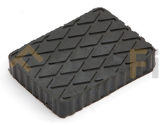 TPN0020-Tampon caoutchouc pour pont ciseaux  160 x 120 h20
Equivalent au modèle RAV S505A7 et ISOTECH RP20